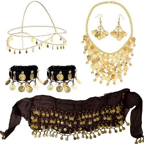 Bauchtanz kostüm damen set - bauchtanz,